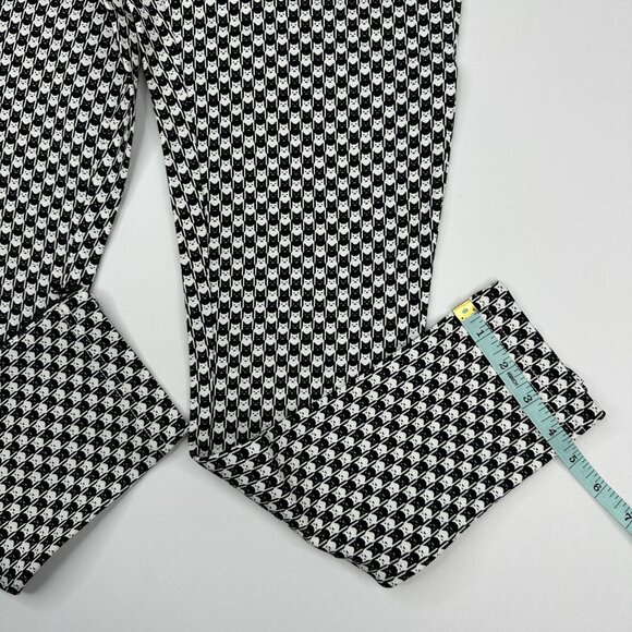 Betabrand Women NWT White Catstooth Skinny-Leg Pencil Dress Yoga Pant XS Petite - Picture 13 of 15